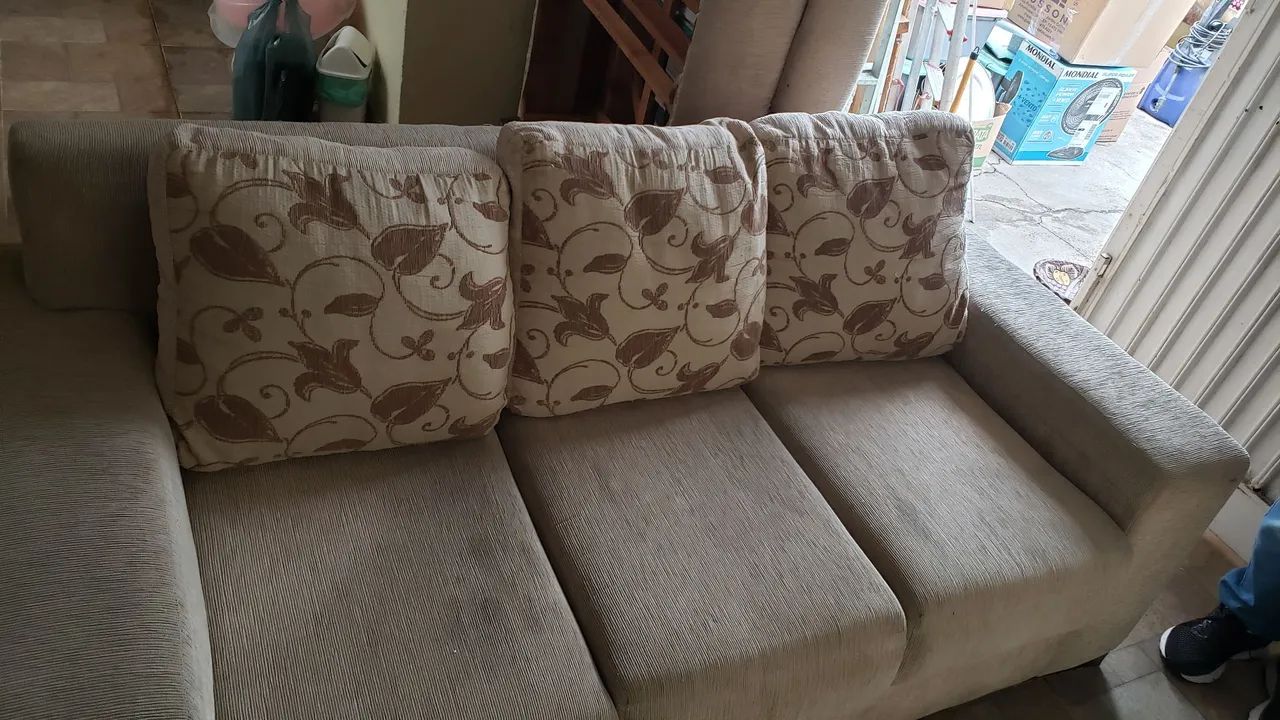 Sofa, 3 e 2 lugares retrátil 