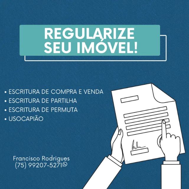 REGULARIZE SEU IMÓVEL!