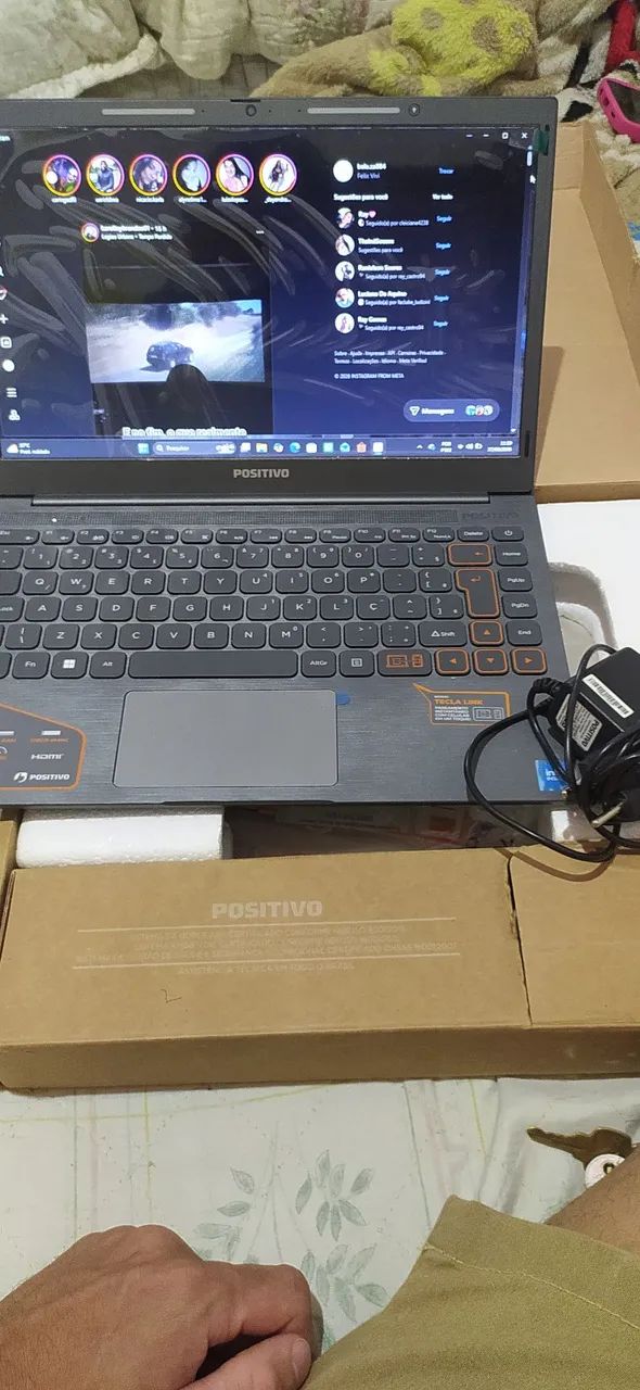 Notebook positivo novo com plástico ainda - Foto 3
