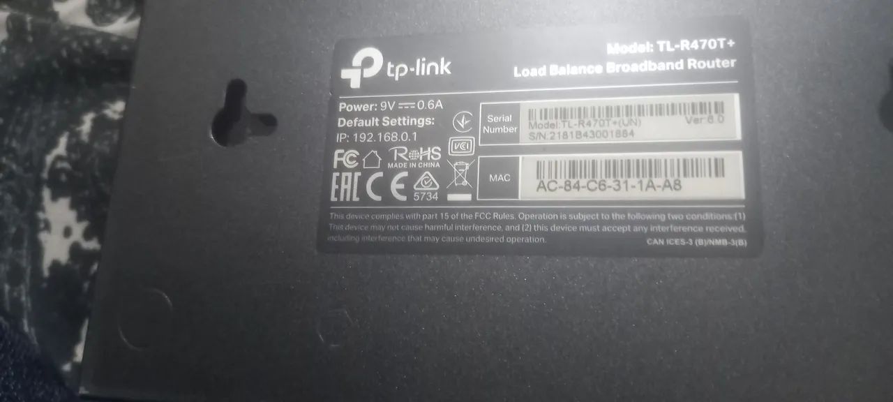 Modem TP-LINK TL-R470T+ - Foto 4