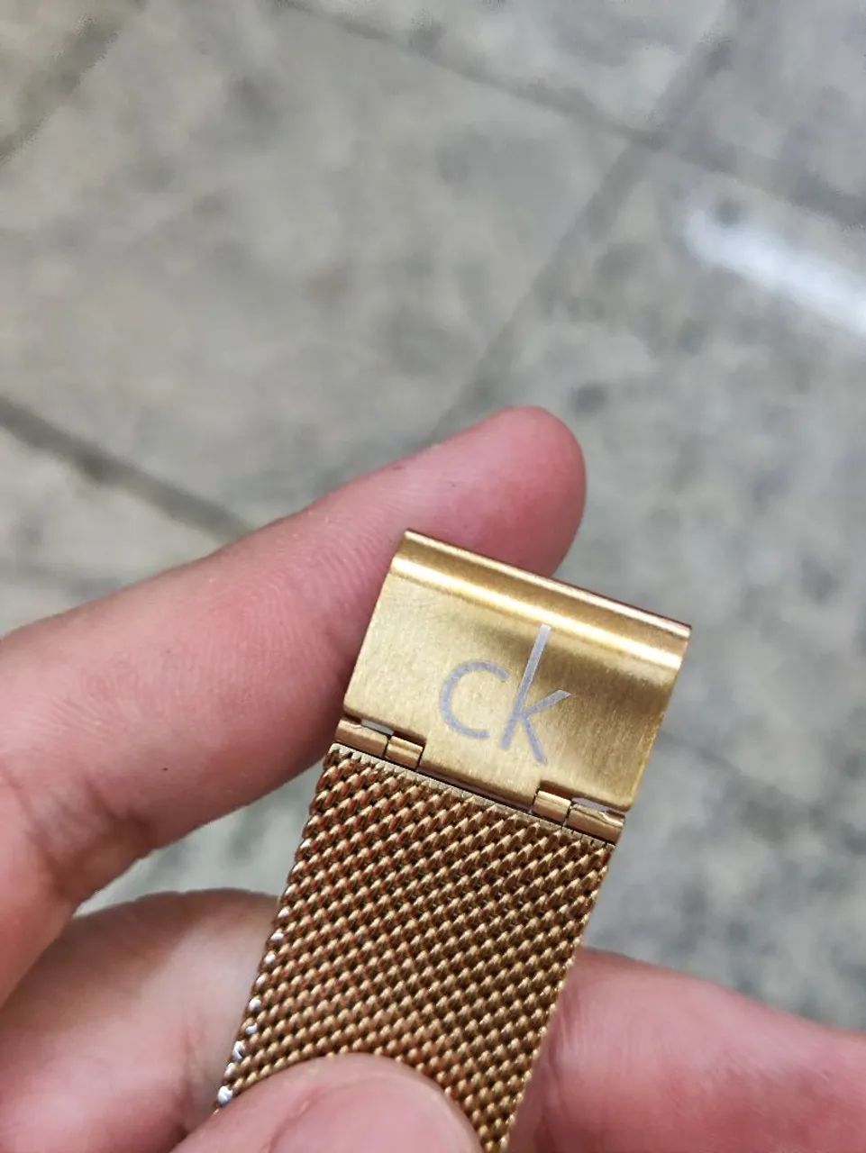 Relógio Calvin Klein Dourado - Foto 5