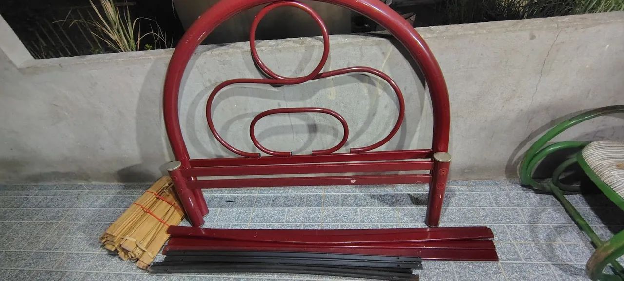Cama de Casal de Ferro ( Entrego Grátis)