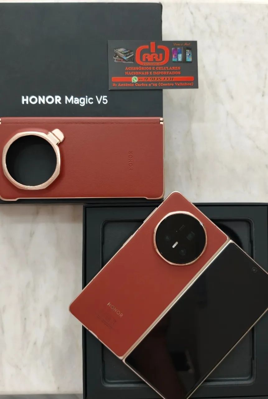 Honor Magic V5 Global 16GB 512GB - Celulares e Smartphones