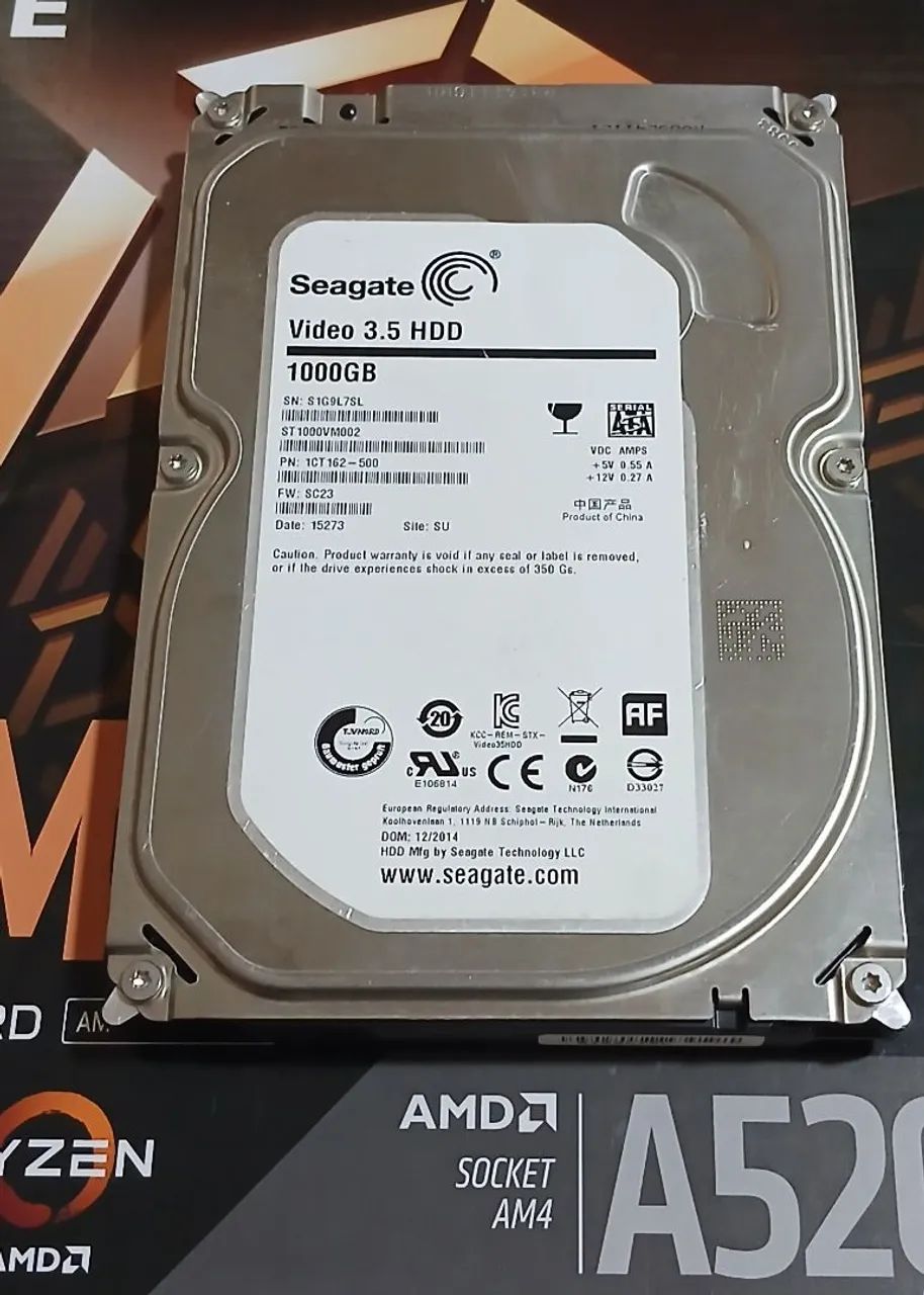 HD 1TB seagate desktop