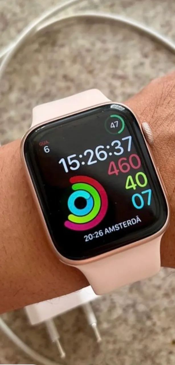 Relógio da Apple  rosé 