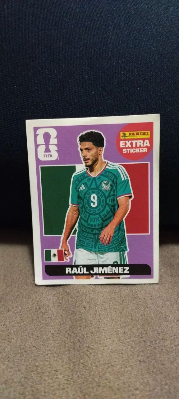Figurinha Raúl Jiménez