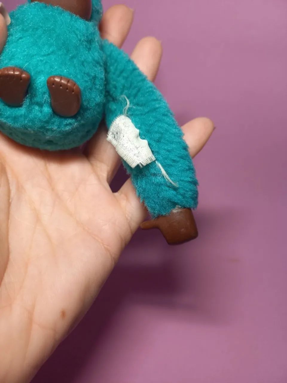 Chaveiro Kipling Wonder Monkey Azul esverdeado - Foto 4