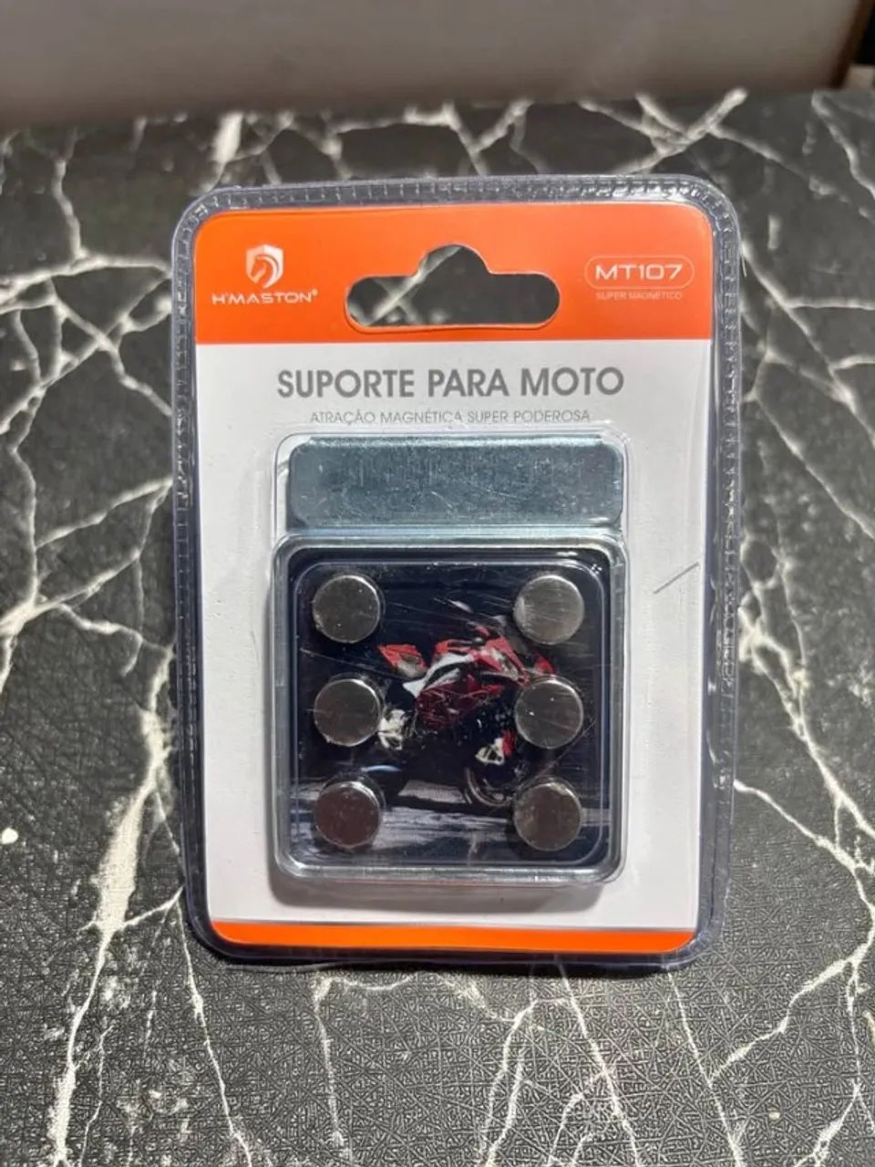 Suporte de moto com ímã magnético