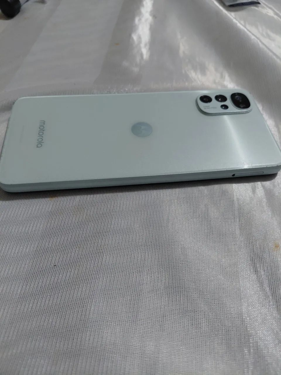 Moto G22 128GB Verde - Perfeito Funcionamento (Vidro Trincado) - Foto 3