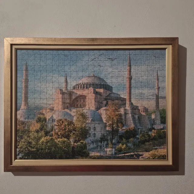 Quadros Quebra Cabeça com molduras e vidro antireflexo - Foto 3