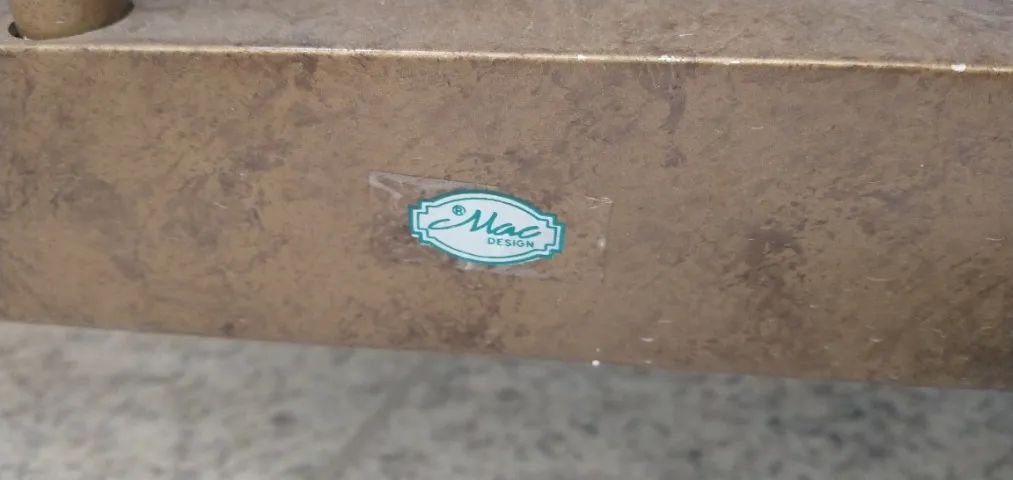 Poltrona MAC Design Antiga - Ferro e Tecido - Exclusiva e Rara - Foto 5