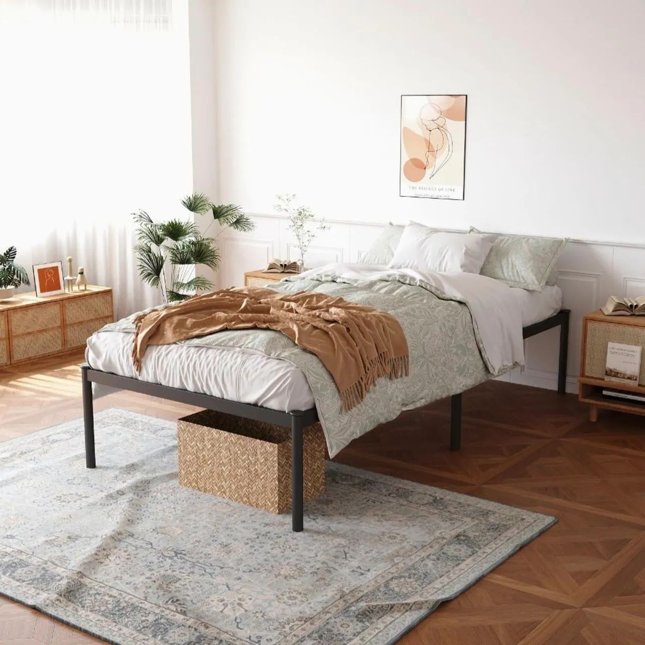 Vendo cama de ferro ( solteiro) - Foto 3