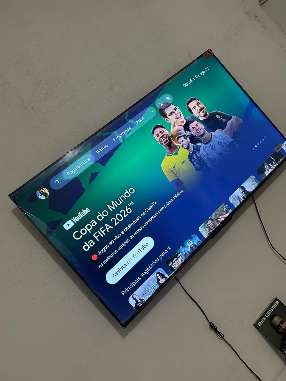 Tv TCL 50 polegadas 4k  - Foto 3