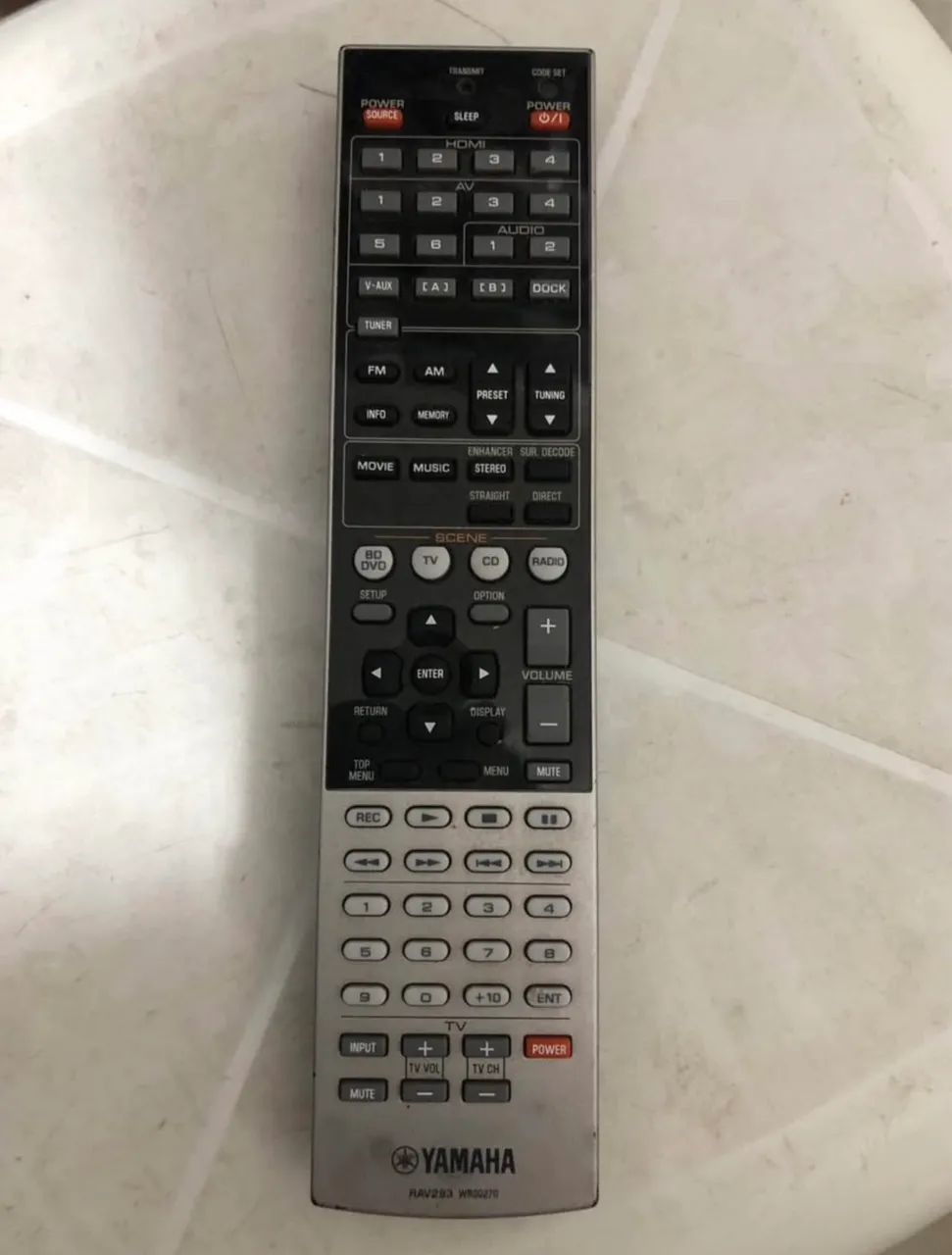 Controle remoto Yamaha Rav 293 - Foto 2