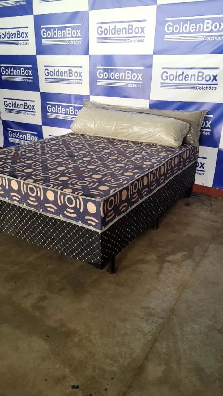 Cama casal com colchão conjugado  - Foto 2