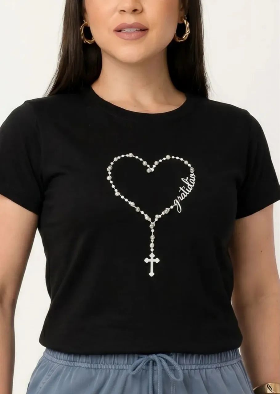 Lindas t-shirts femininas  - Foto 3
