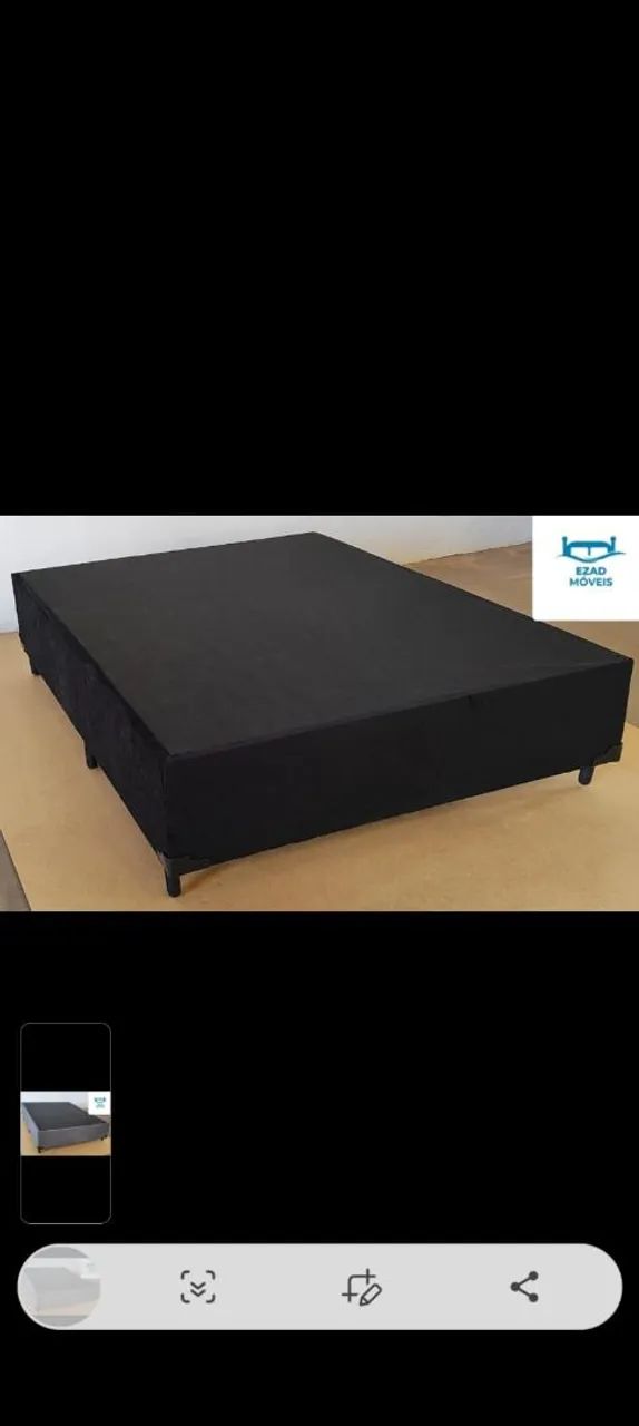 CAMA CASAL BOX BAÚ PREÇO DE FÁBRICA  - Foto 3
