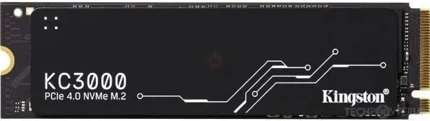 SSD Kingston KC3000 1TB, NVME, PCIe 4.0 x4, 7000MB/s, (Com DRAM) ( Compatível PS5 ) - Foto 2