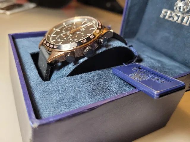 RELÓGIO FESTINA DOURADO ROSÉ F16846 - Foto 3