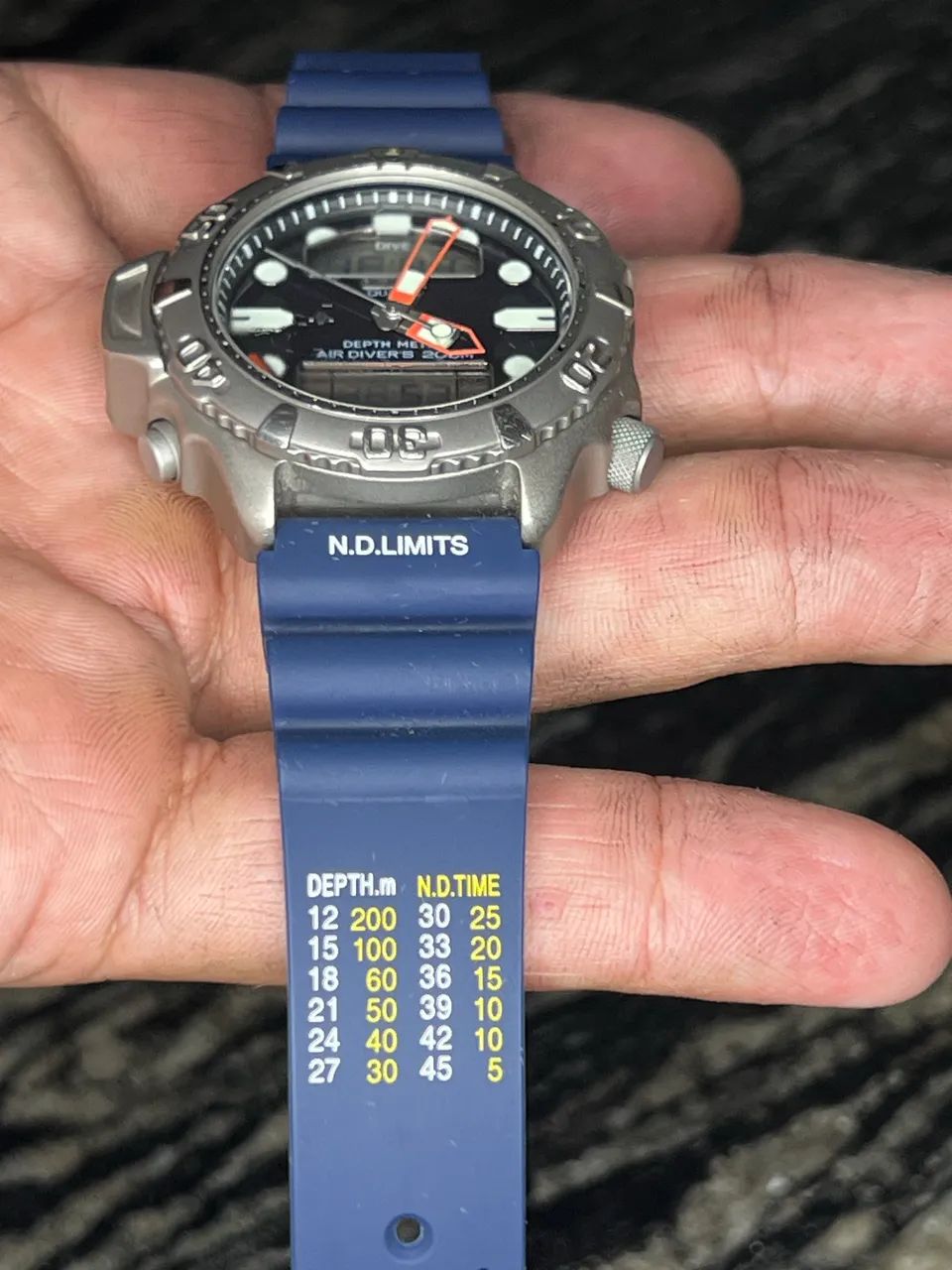 Citizen Aqualand C500 Titanium madrepérola japonês - Acessórios