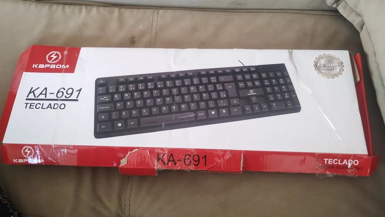 KIT TECLADO E MOUSE - Foto 2