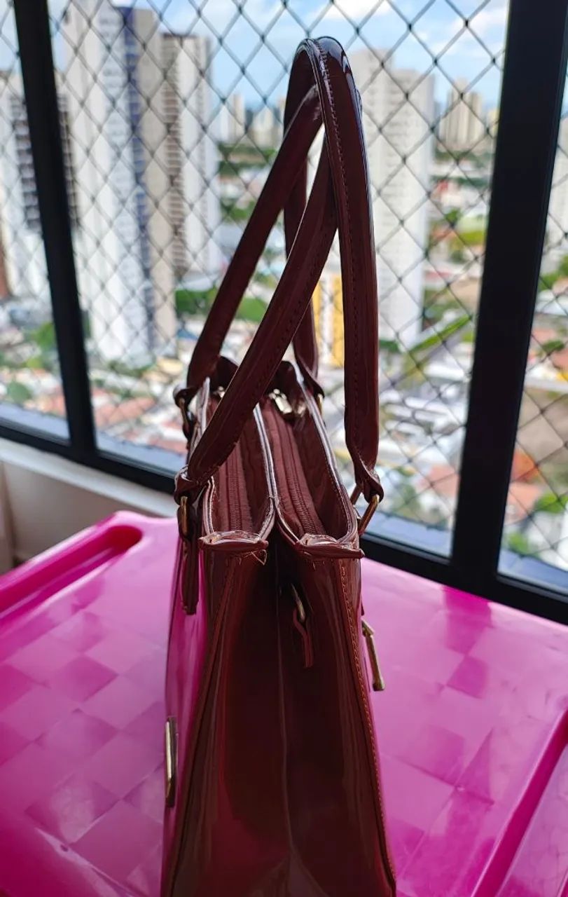 Bolsa envernizada  - Foto 4
