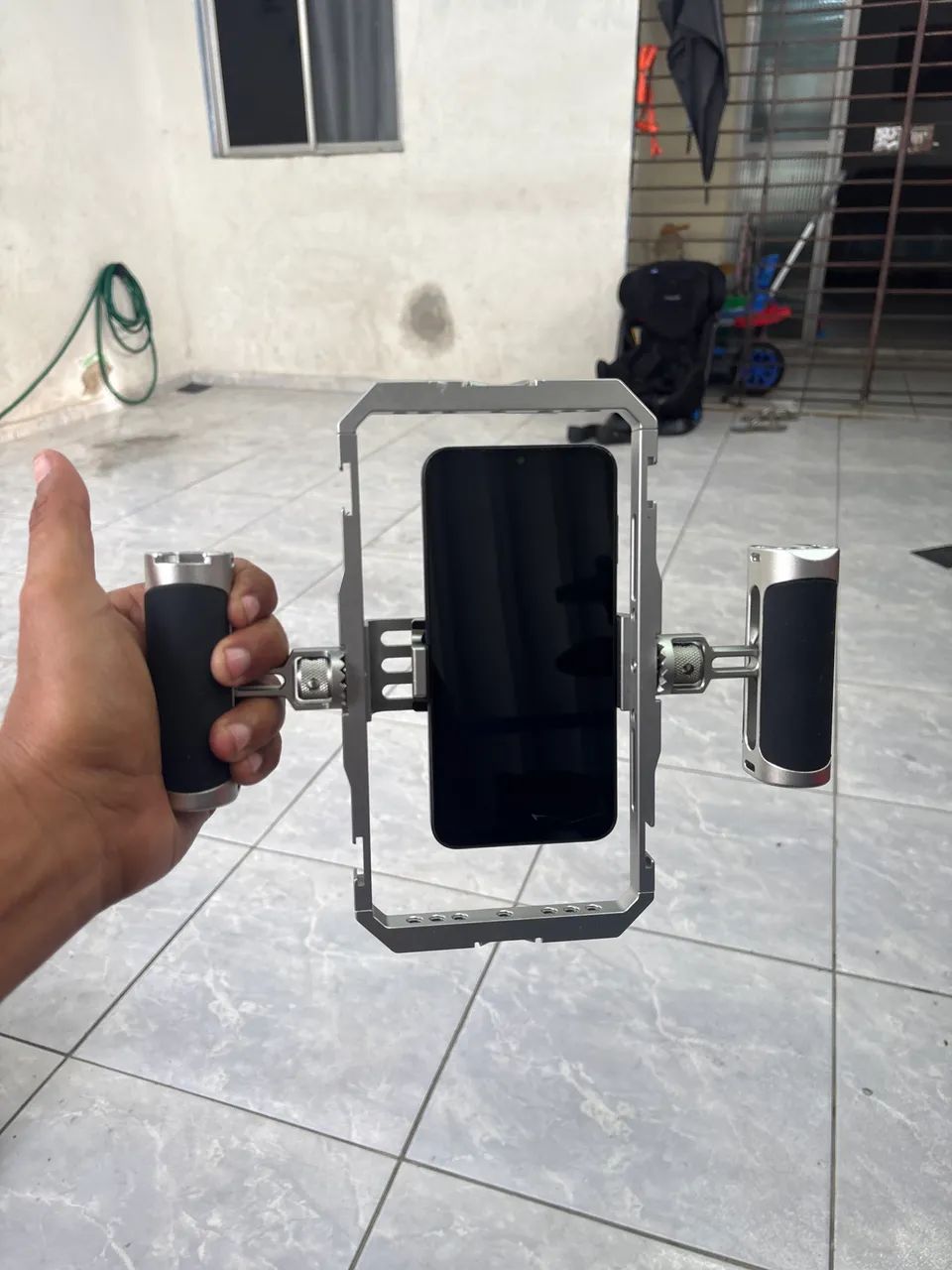 Estabilizador celular filmagem 