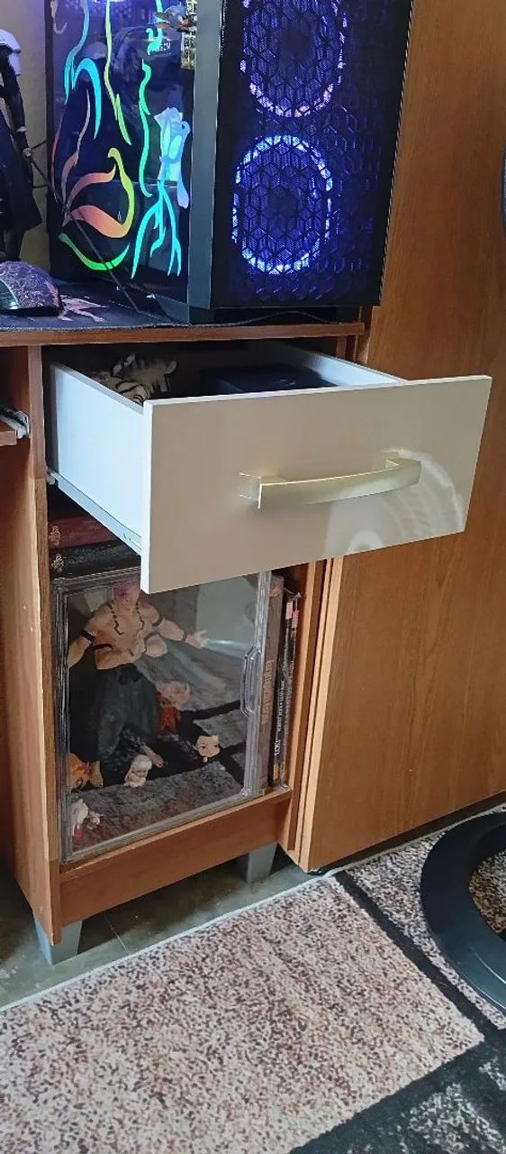 Mesa para computador com gaveta - Foto 3