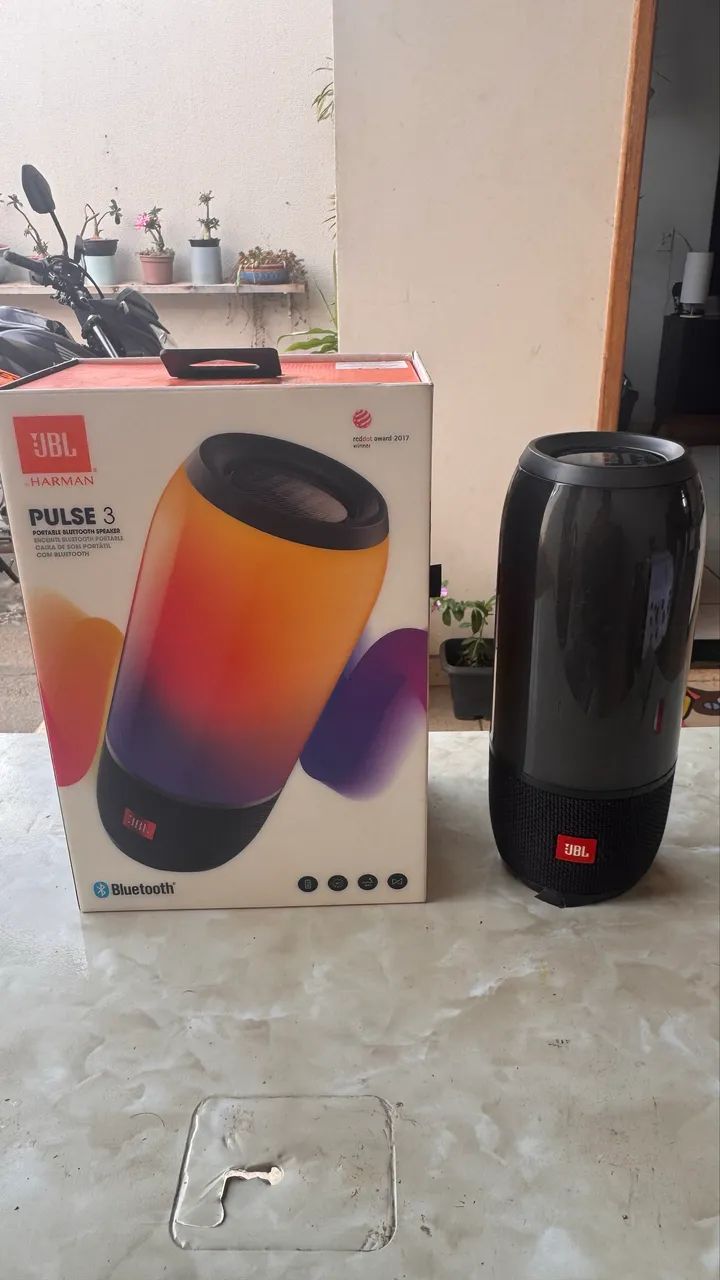 Caixa de Som JBL Pulse 3 Original (Para Conserto ou Retirada de
