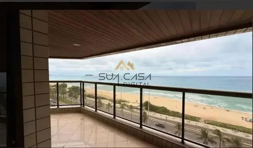 Apartamento com 3 quartos vista frontal mar no Condomínio Acquabella, Avenida Lúcio Costa,