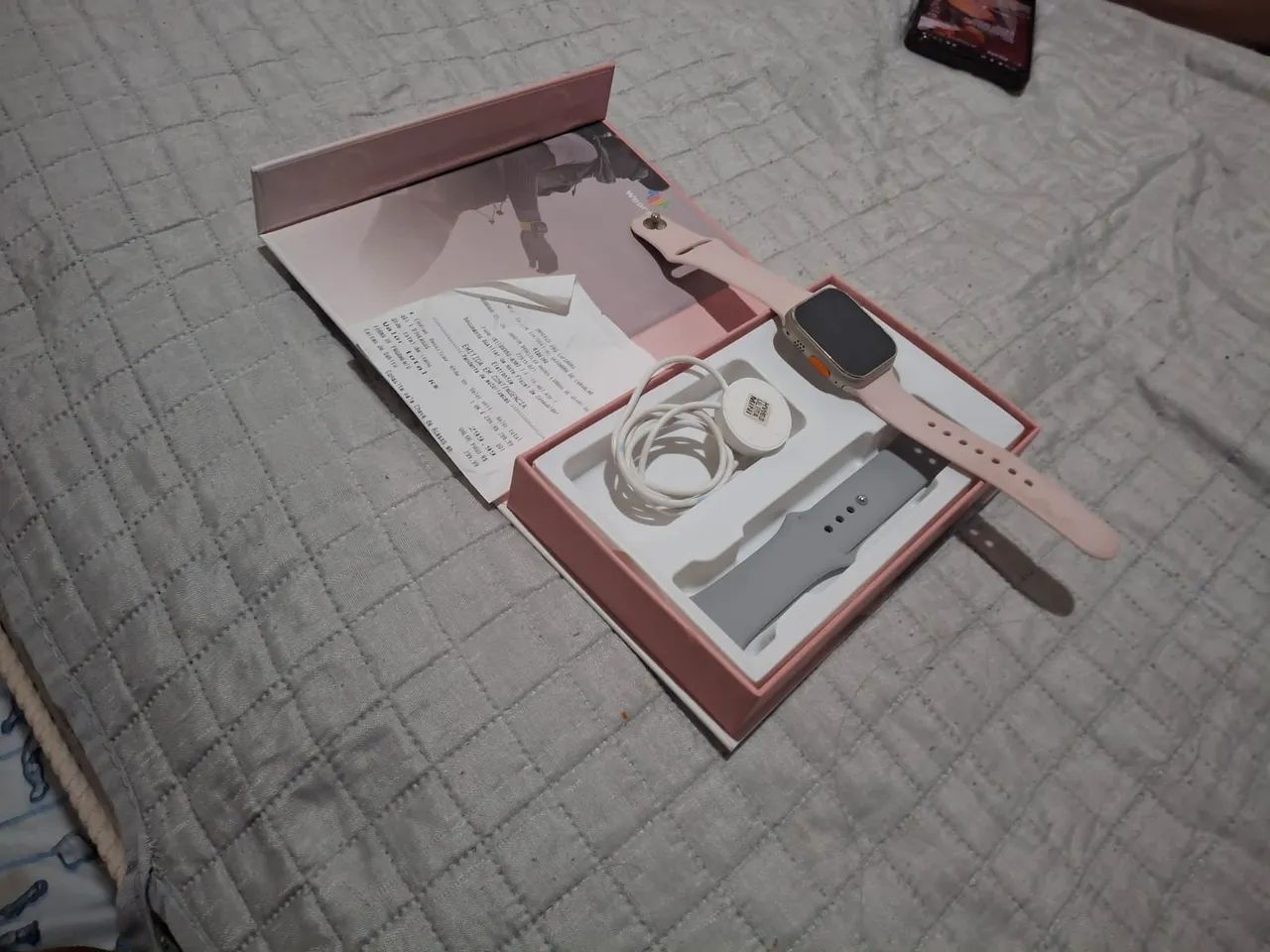 Relógio Smartwatch HW68 Ultra Mini - Foto 2