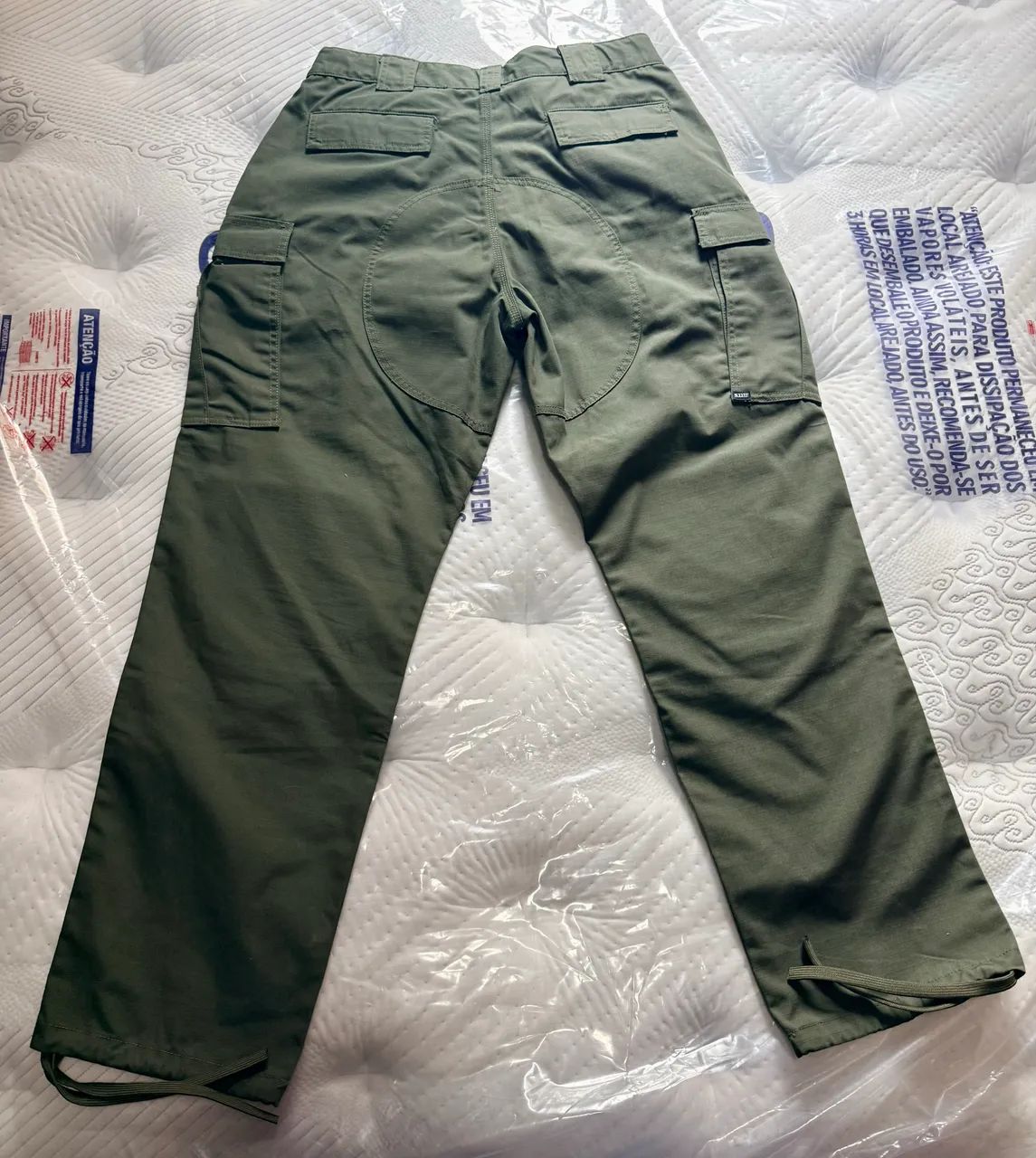 Calça Tática 5.11 Cargo Verde com protetor no joelho em Ripstop Nova Importada  - Foto 2