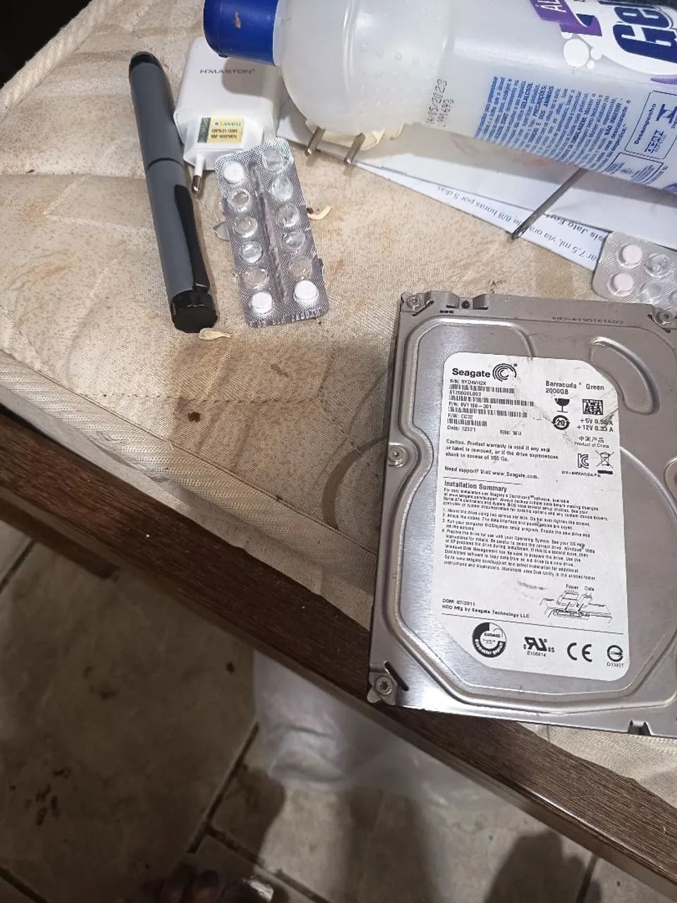 HD Seagate 2 TB  saudável  Crystal Disk - Foto 2