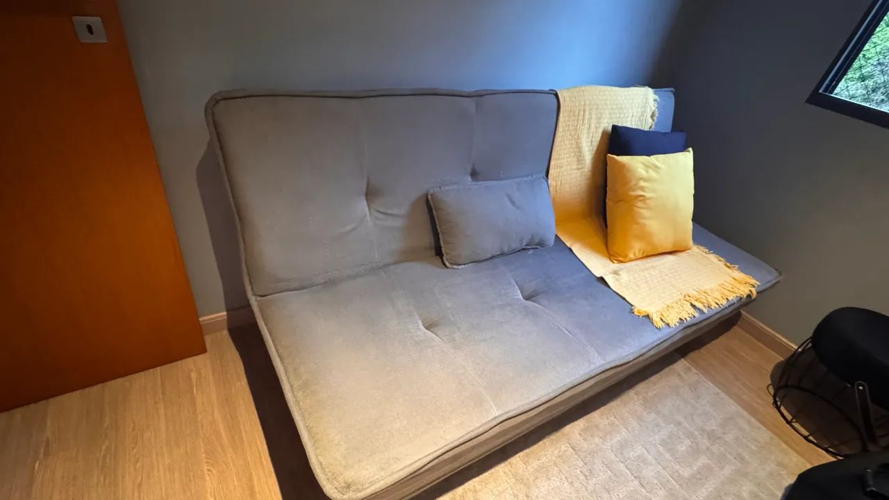 Sofá-cama Reclinável 1,90 m - Excelente Estado