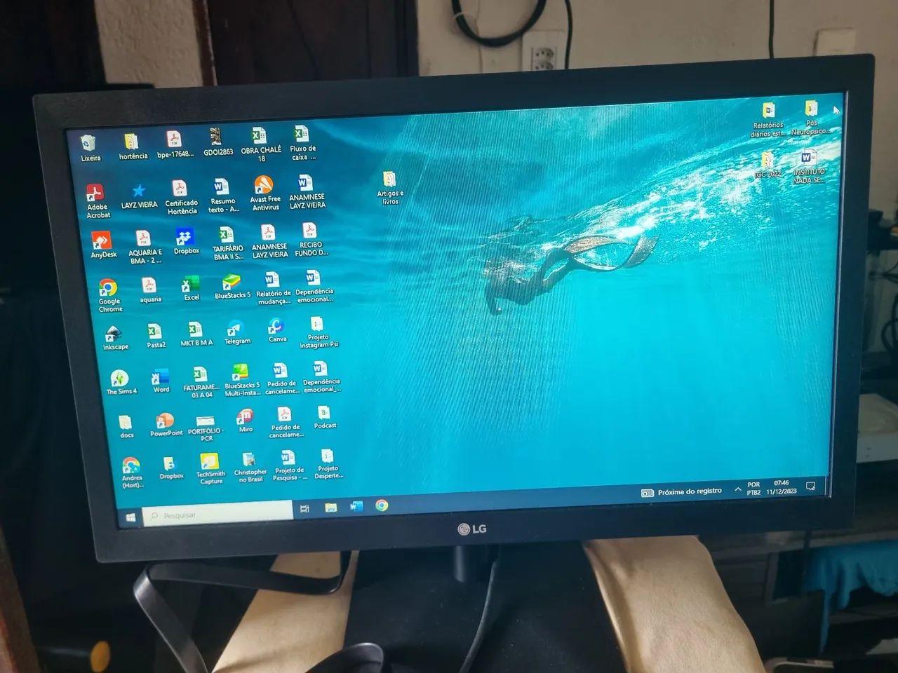 Monitor LG 20 polegadas 