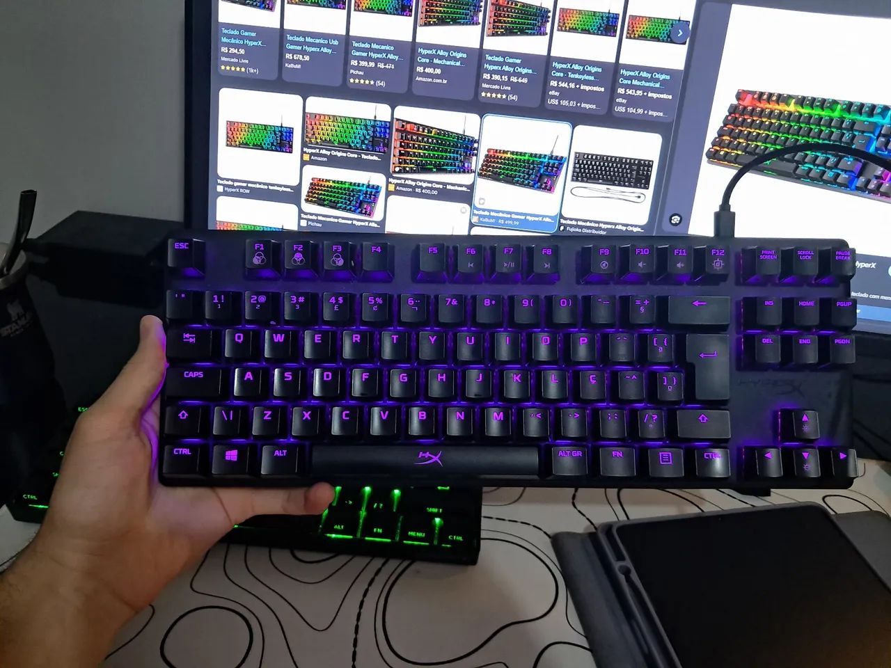 Teclado HyperX - Alloy origins core - Foto 3