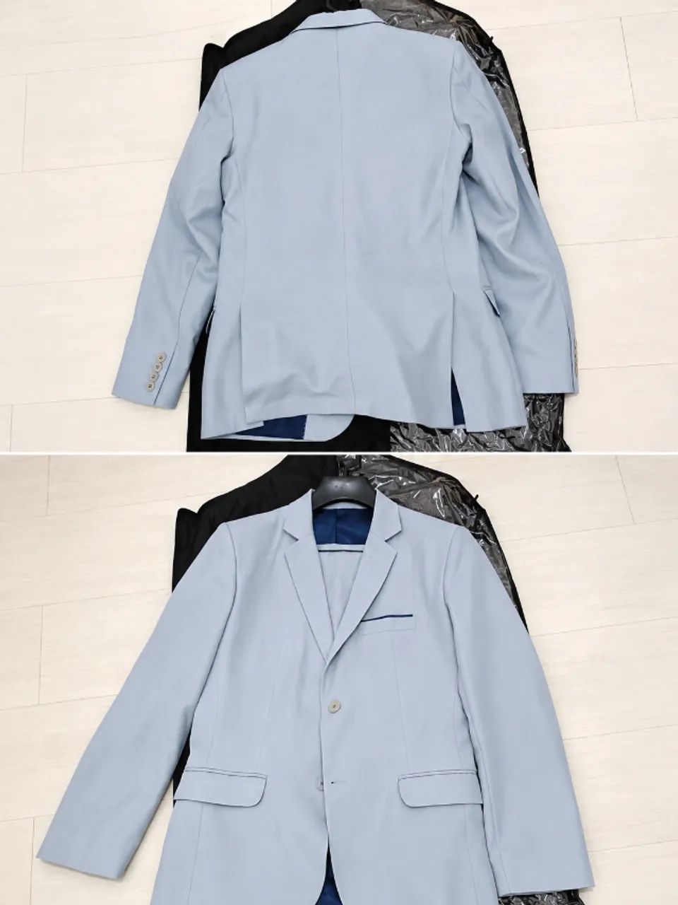 Terno slim fit cinza 42 - Foto 2