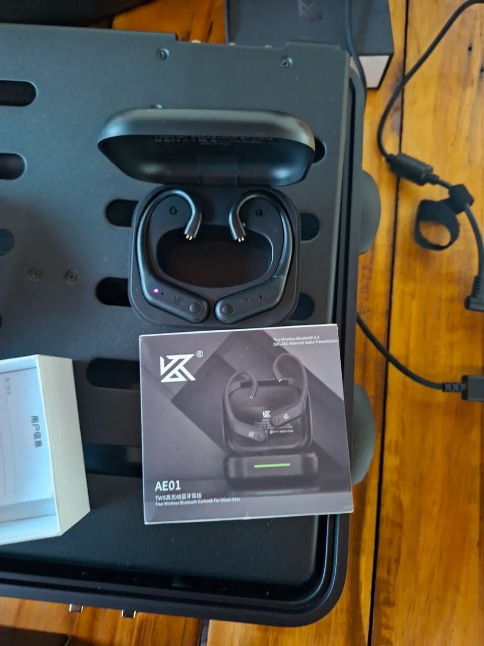 Kz AE01 wireless bluetooth - praticamente sem uso