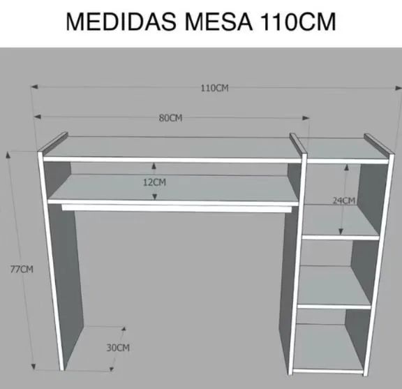 Mesa Multiuso de Manicure  - Foto 3