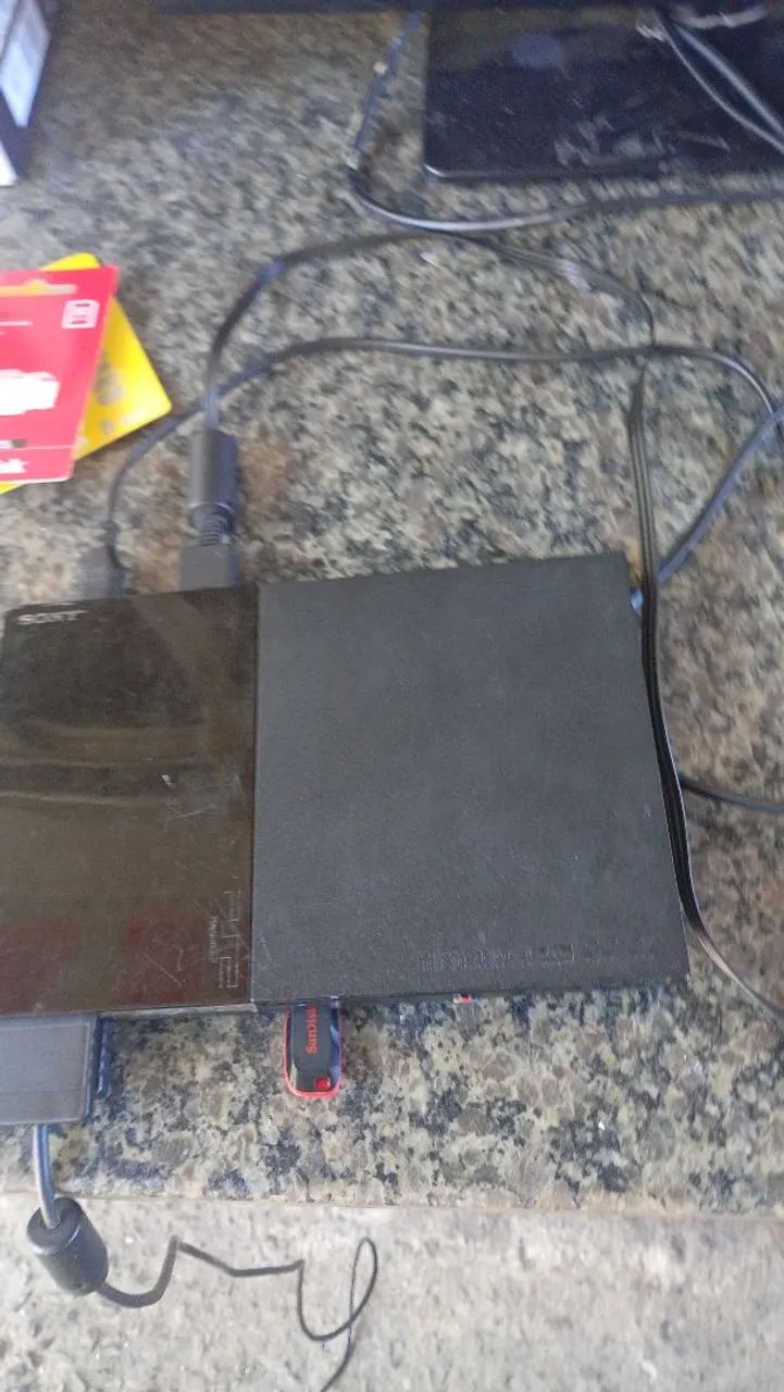 PS2 slim Black  - Foto 3
