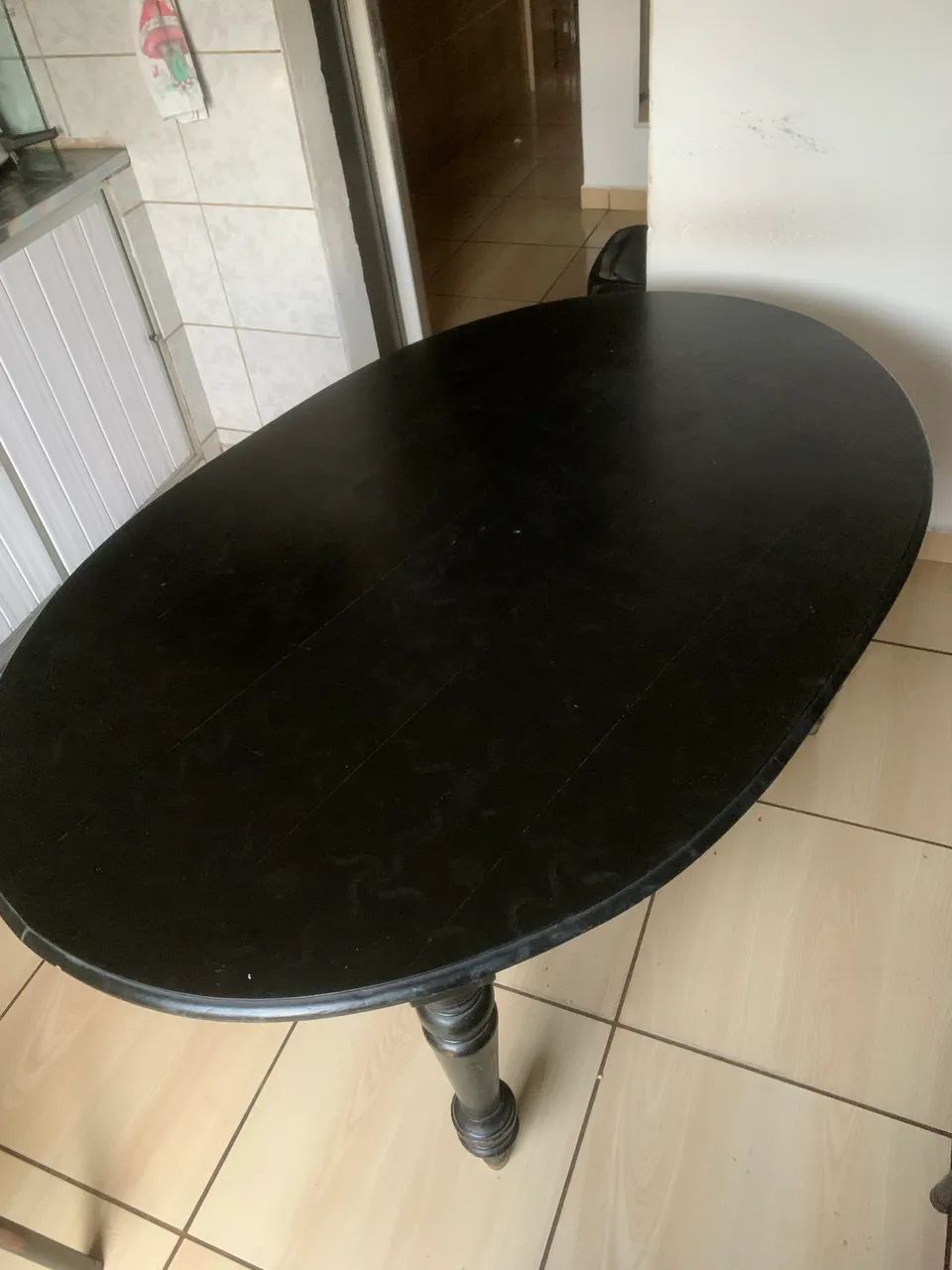 MESA DE MADEIRA MACIÇA  - Foto 3