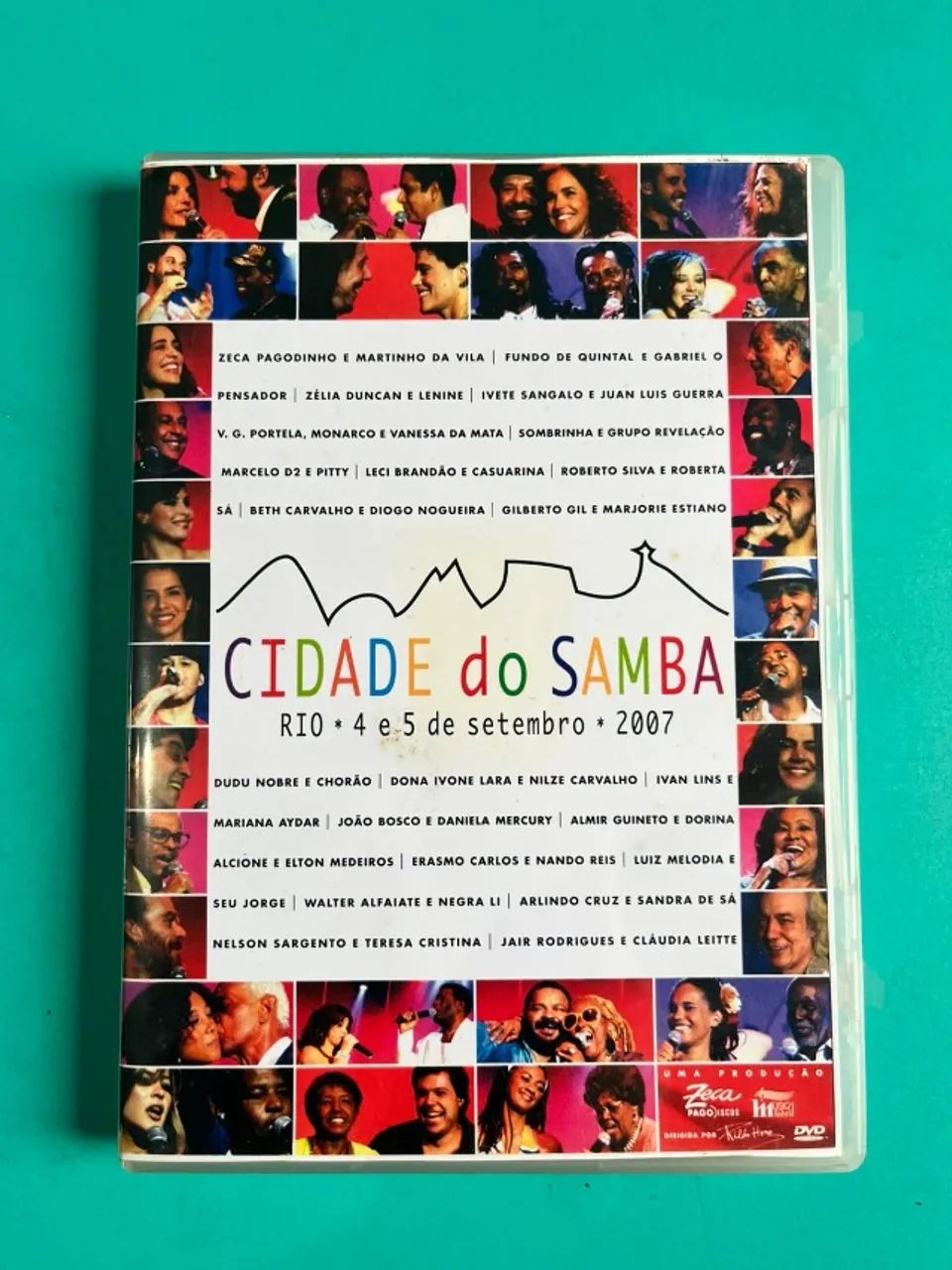 Dvd Cidade Do Samba - CDs, DVDs etc - Vila Mathias, Santos