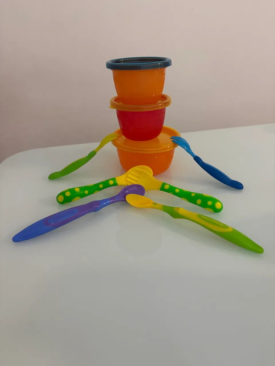 Pote Infantil + Talheres  - Foto 2