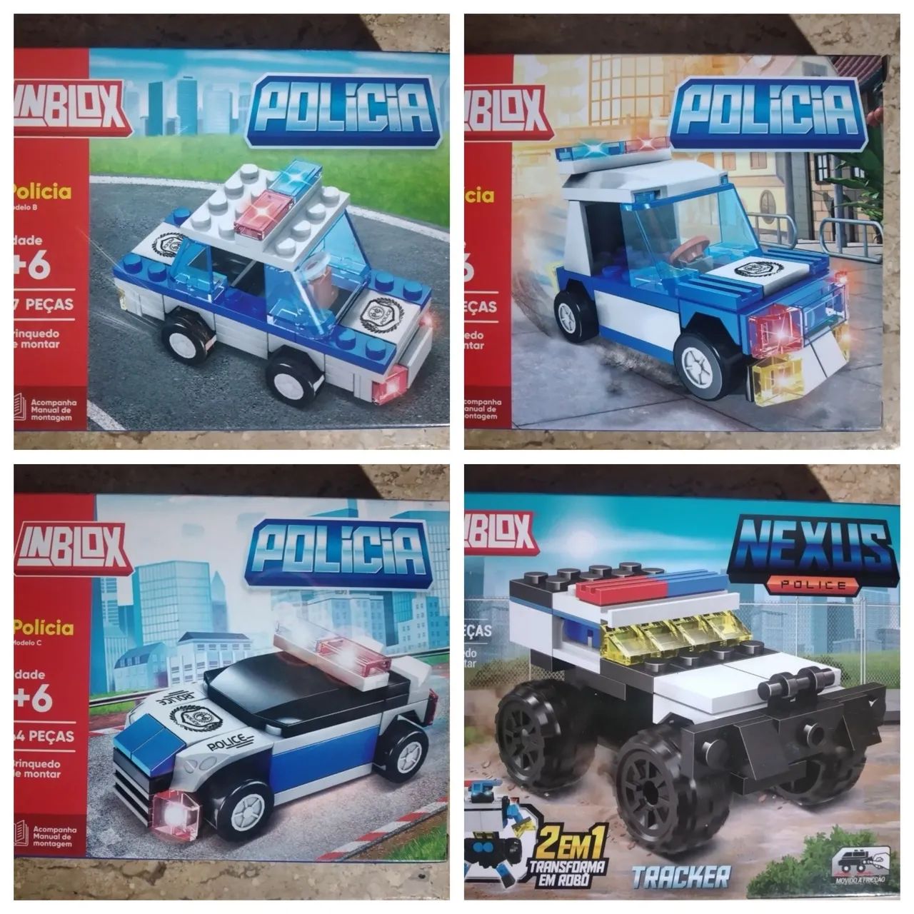 Brinquedos de montar compatíveis com lego - Brinquedos e Jogos