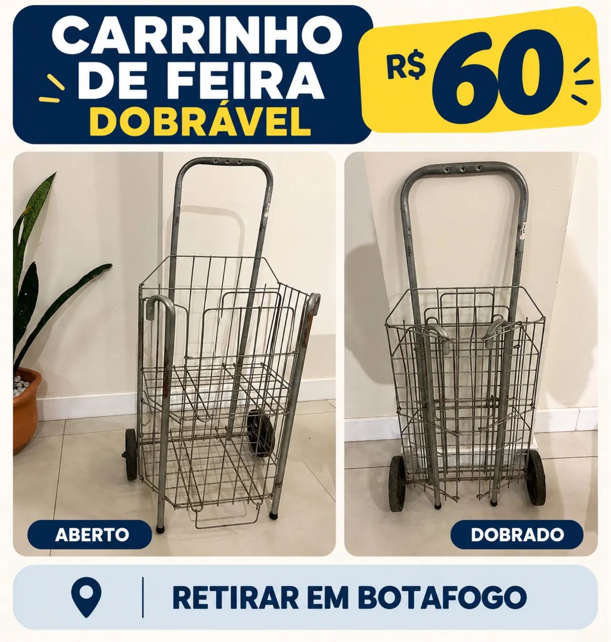 Carrinho de feira 