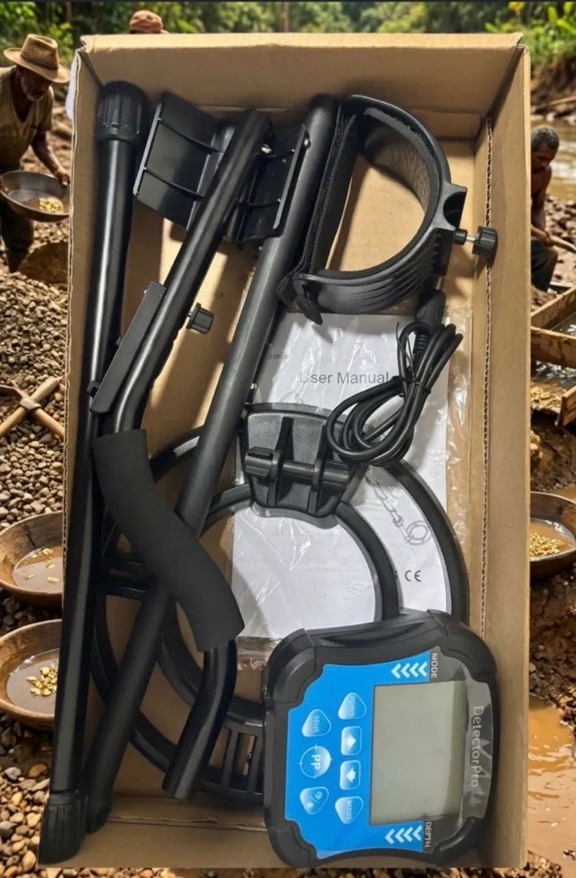Detector de ouro plata
