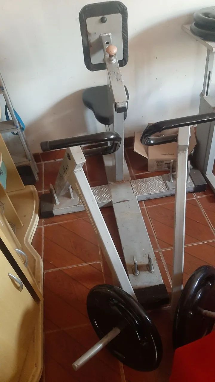 Remada articulada +@nilhas 20kg emborrachada  - Foto 2