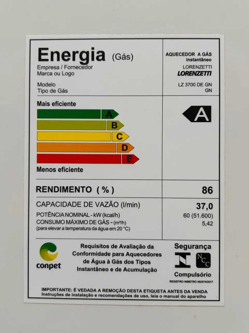 Aquecedor lorenzetti - Foto 3
