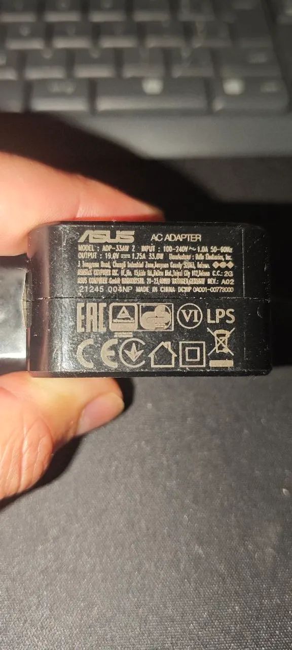 Fonte para Notebook Asus 19V 1.75a ORIGINAL  - Foto 2