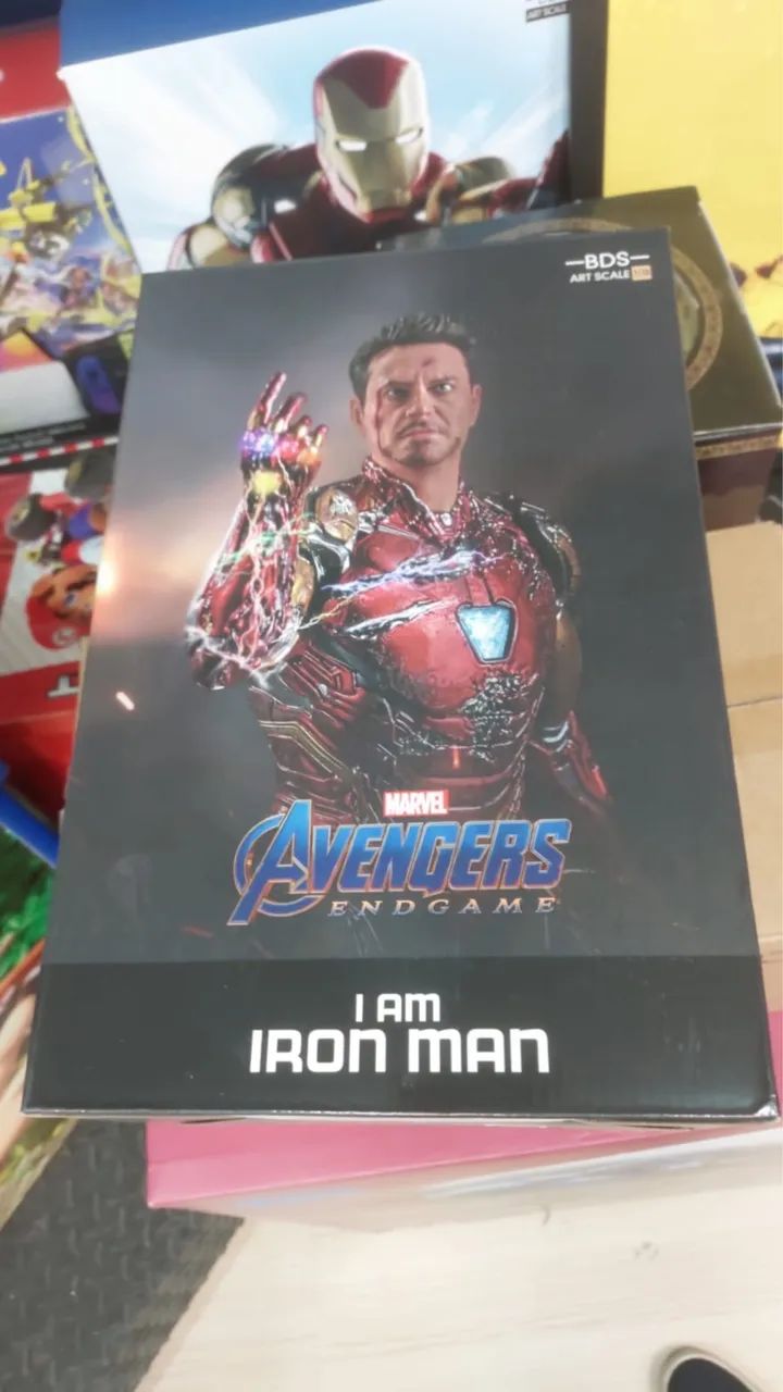 Kit Iron man endgame e Thanos Black order iron studios - Foto 2